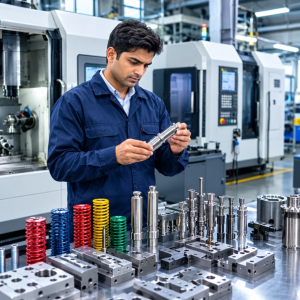 Precision Machining Inspection in Modern Workshop
